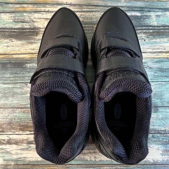 Brooks Addiction Walking Shoes Mens 13 Black Leather Hook & Loop Casual Sneaker main image 8
